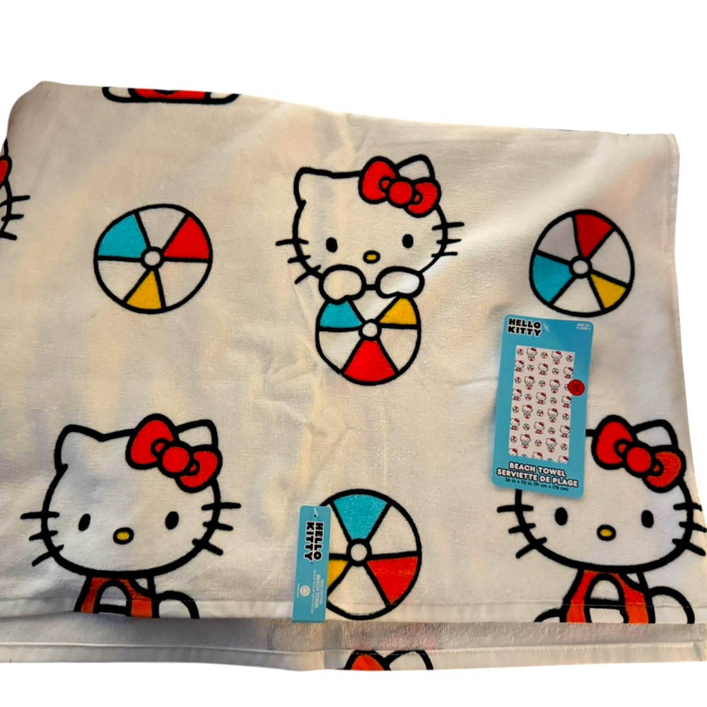 Hello Kitty Beach Towel